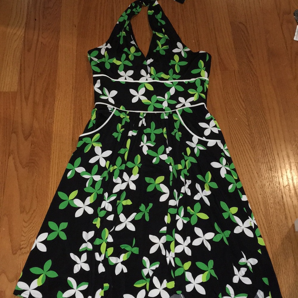 London Times Halter Dress